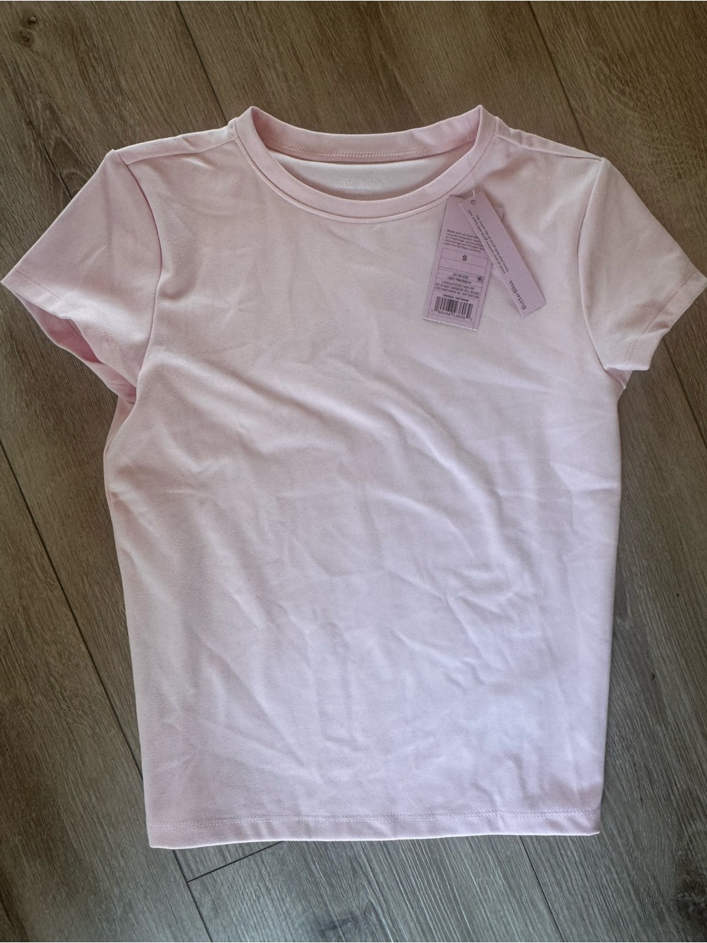 a new day Light Pink Short Sleeve Tee